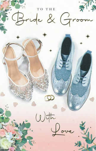 Picture of TO THE BRIDE AND GROOM WEDDING CARD